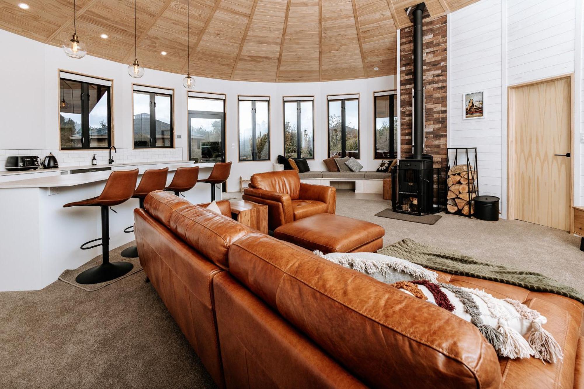 Kaho - Ohakune Holiday Home With Spa Εξωτερικό φωτογραφία
